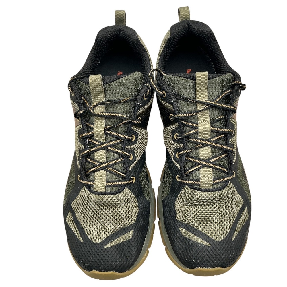 Merrell Agility Peak Flex 2 E-Mesh Trail Running Shoes Olive J45865 Mens 10.5